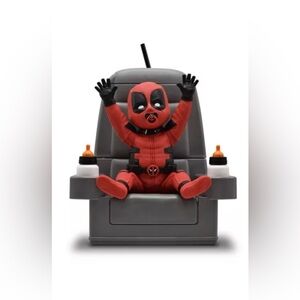 New Deadpool & Wolverine Movie Regal Baby Deadpool Popcorn Bucket Combo Display